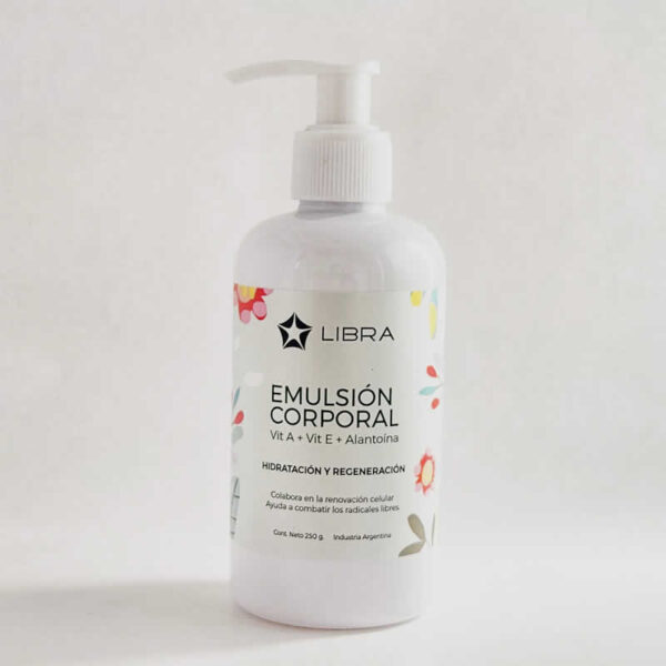 Libra- Emulsión corporal hidratación y regeneración