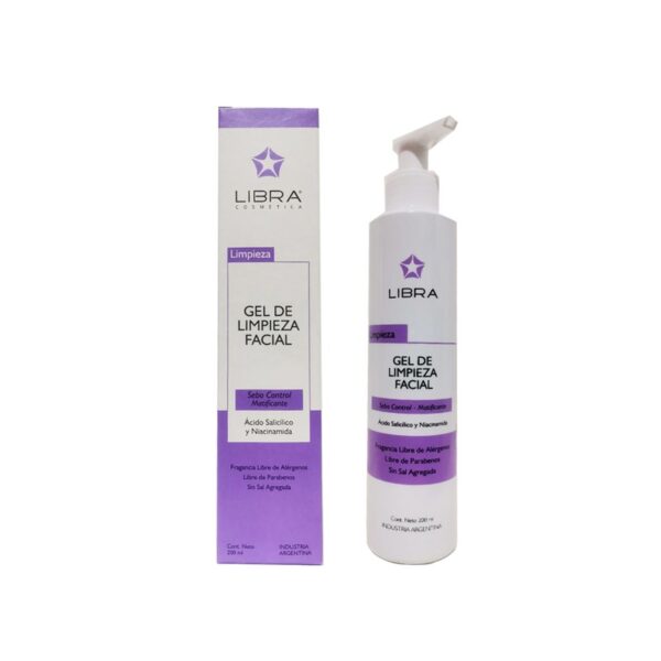 Libra - Gel de limpieza facial Sebo Control